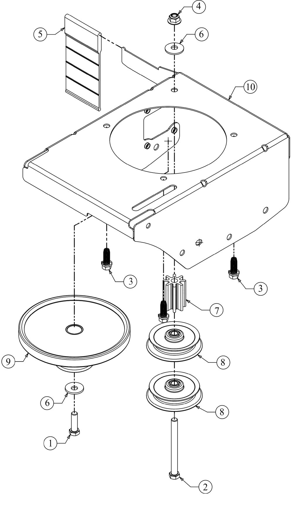 Frame Diagram and Parts List for LE100 (25B55SD710)(2020) Cub Cadet Edger